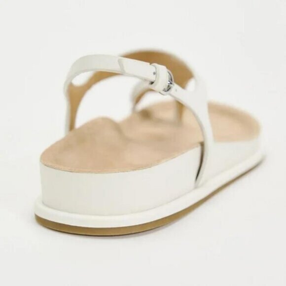 ZARA EMBELLISHED METALLIC LEATHER SANDALS - Picture 6 of 6